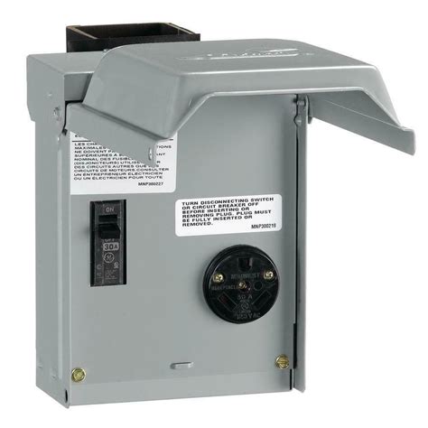 outdoor 30 amp breaker box